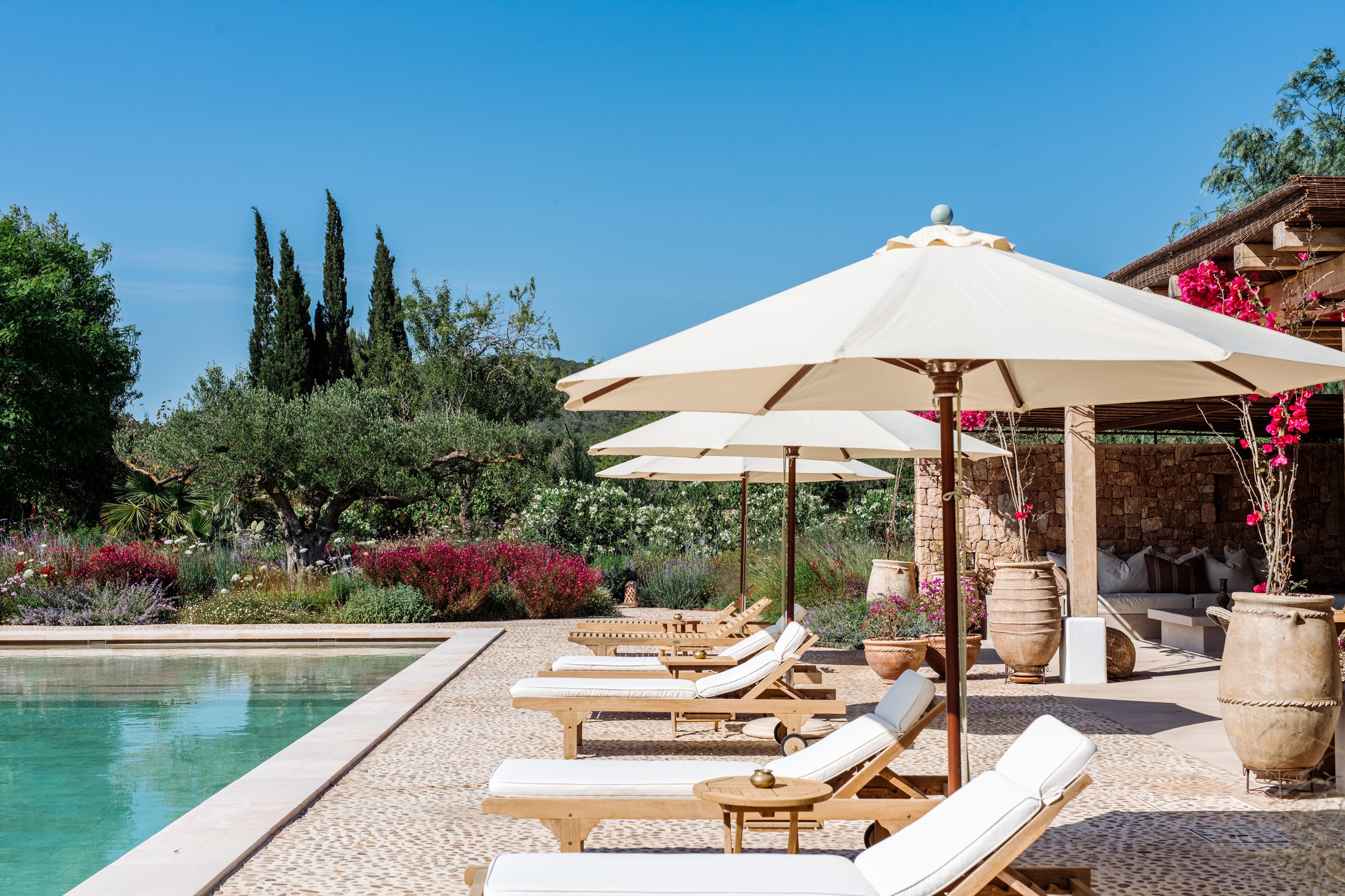 Luxury villa in Ibiza exterior