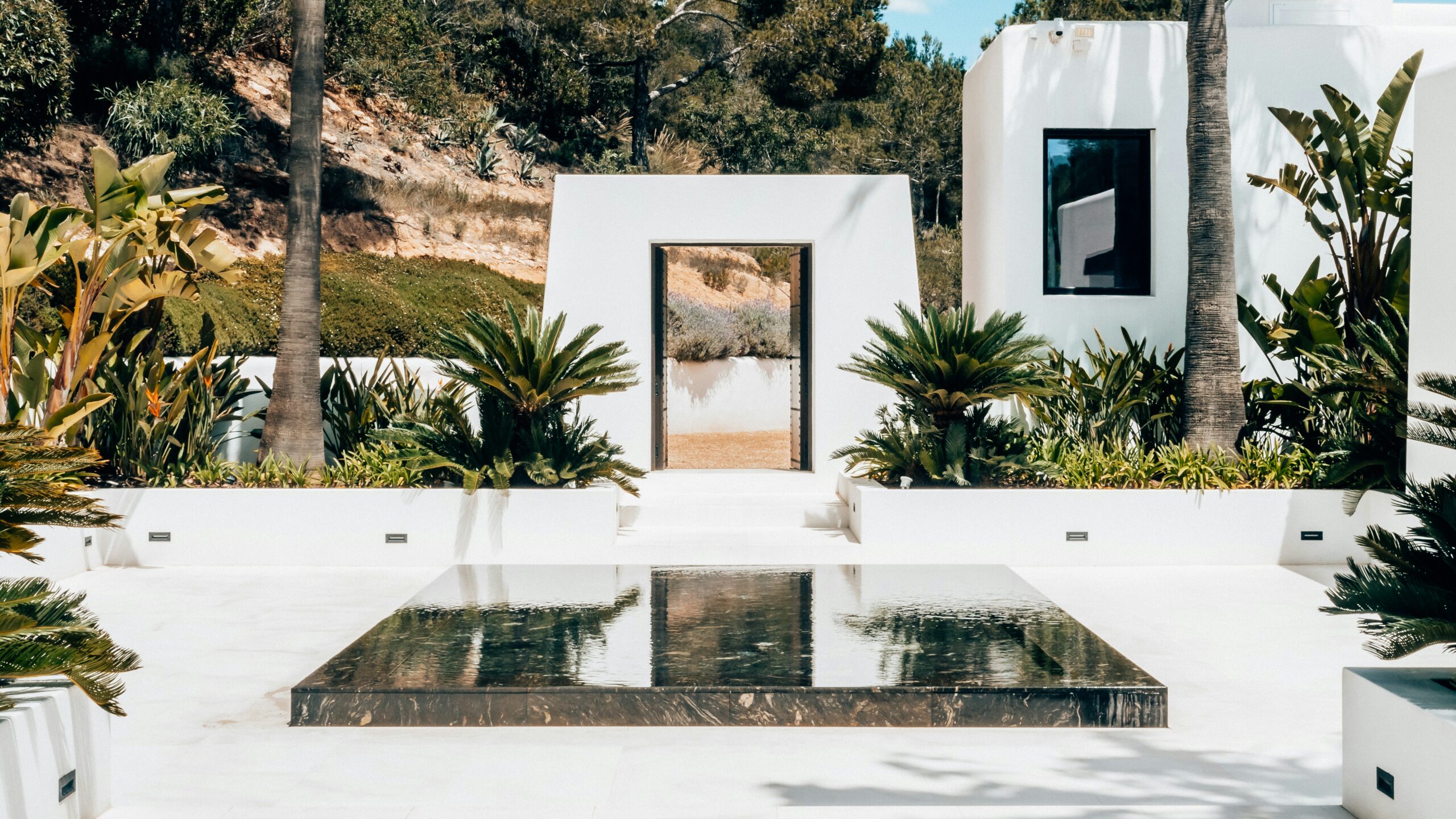 Luxury architectural villa